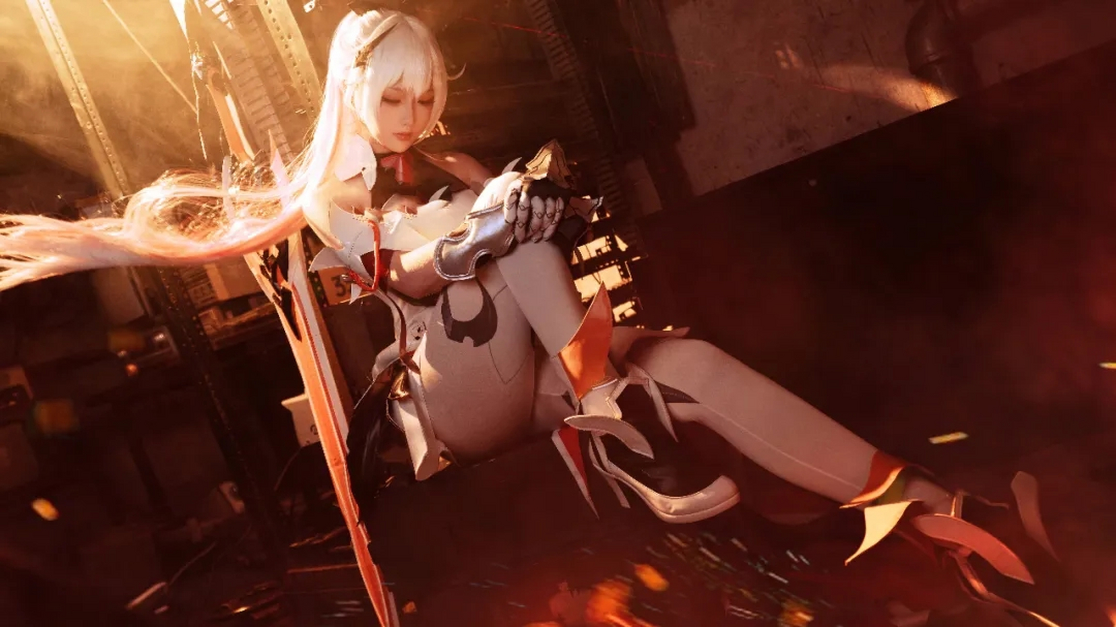《崩坏3:琪亚娜·薪炎之律者》-cosplay 出镜:@小南宫zzz 摄影:@画二