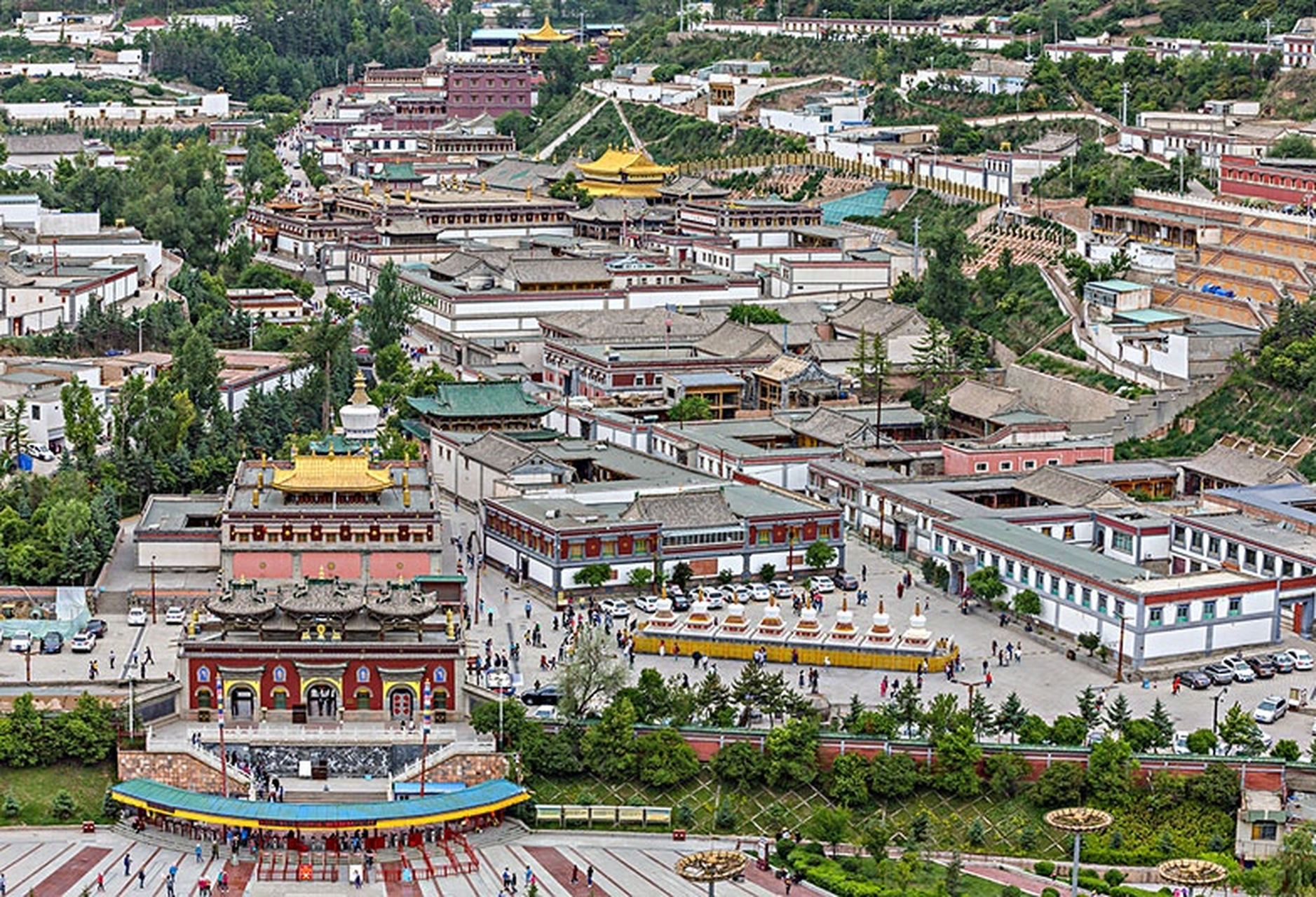 青海四大寺庙图片