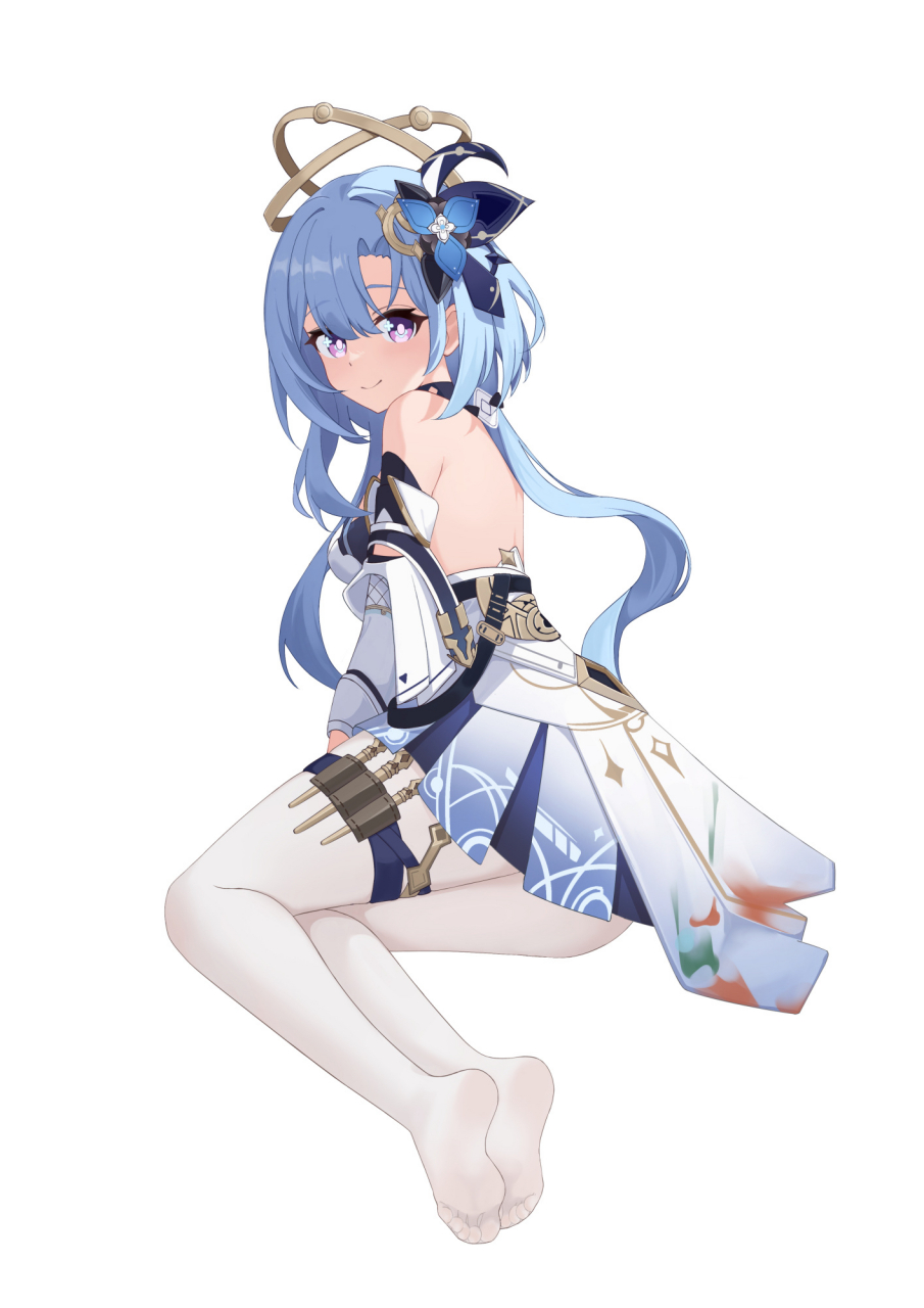 白丝少女格蕾修[舔屏][舔屏][舔屏] 画师:kurosti_#崩坏3# #二次元