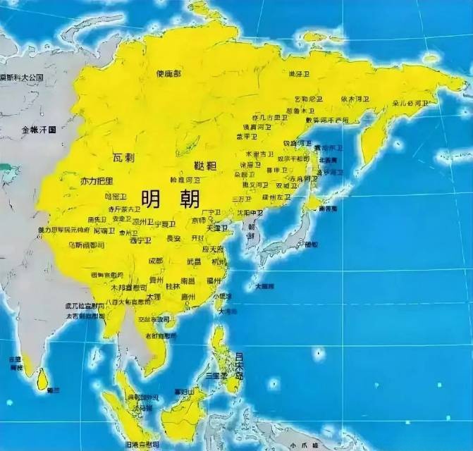 明末国土面积图片