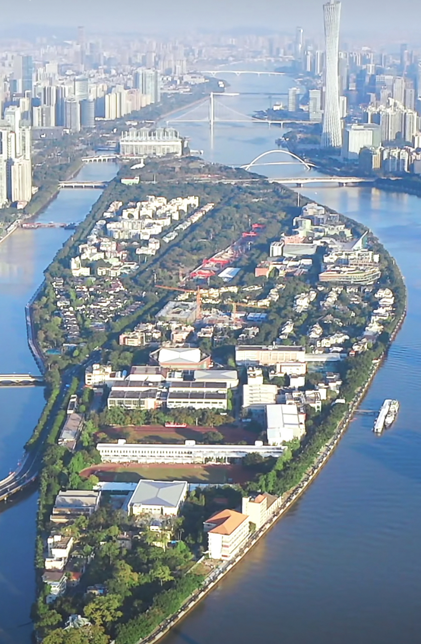 五六十年前广州二沙岛还是一片农田,今天成为广州房价最贵的地方!