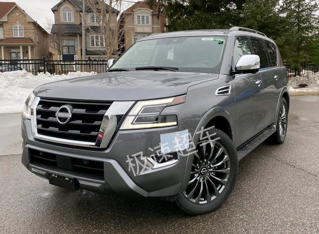 日产armada"换新登场",气场强大不逊陆巡,8缸引擎 7座,真霸气
