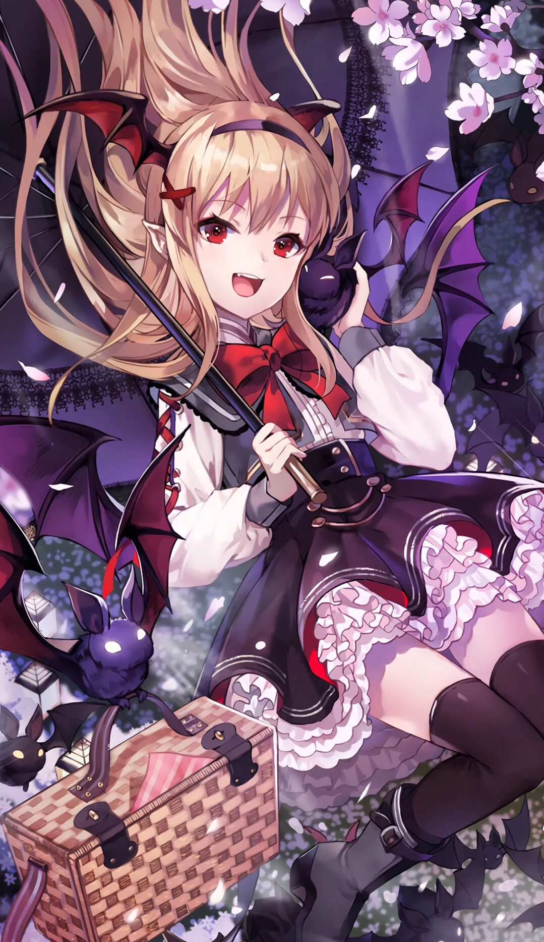 画风青春靓丽的动漫壁纸,美少女的气质很漂亮