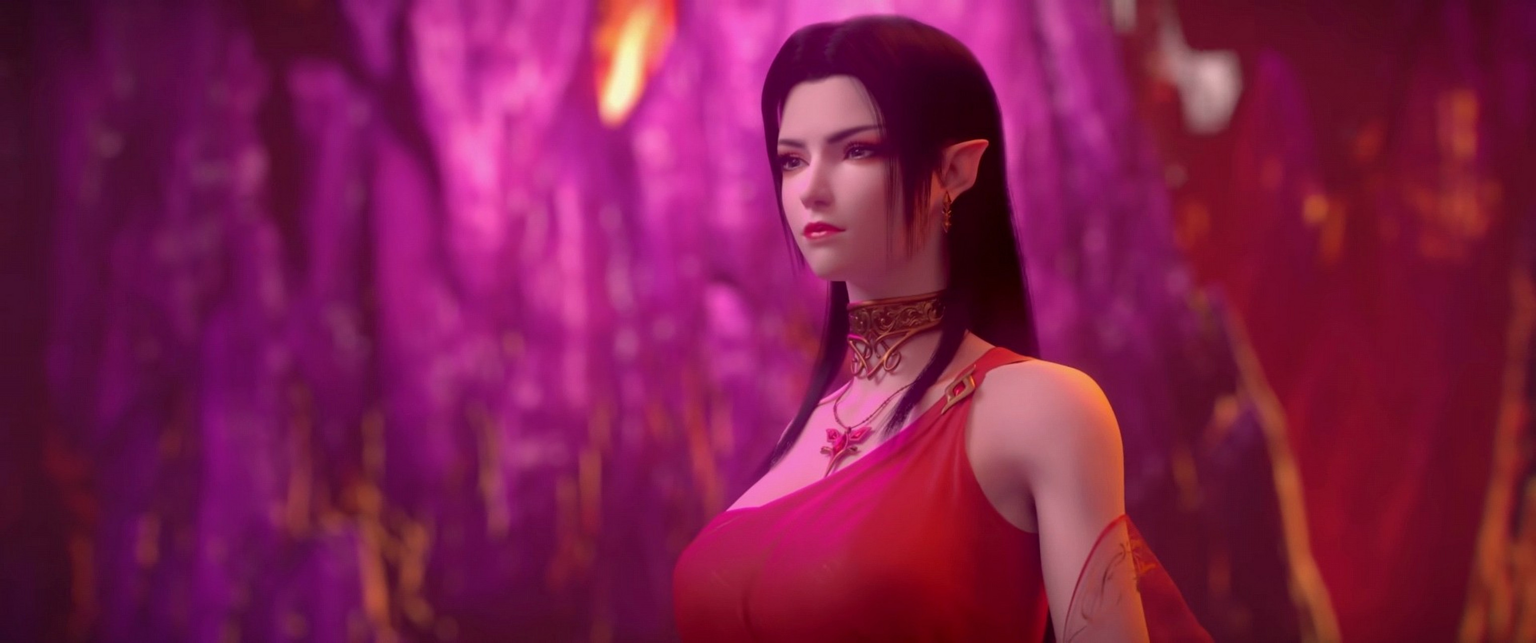 斗破苍穹最高冷绝美的女人—美杜莎女王,每次出场都惊