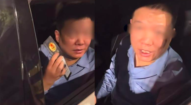 酒驾掏证大佬,曾是最美忠诚卫士,网友怒斥:你的面子比饭碗还大