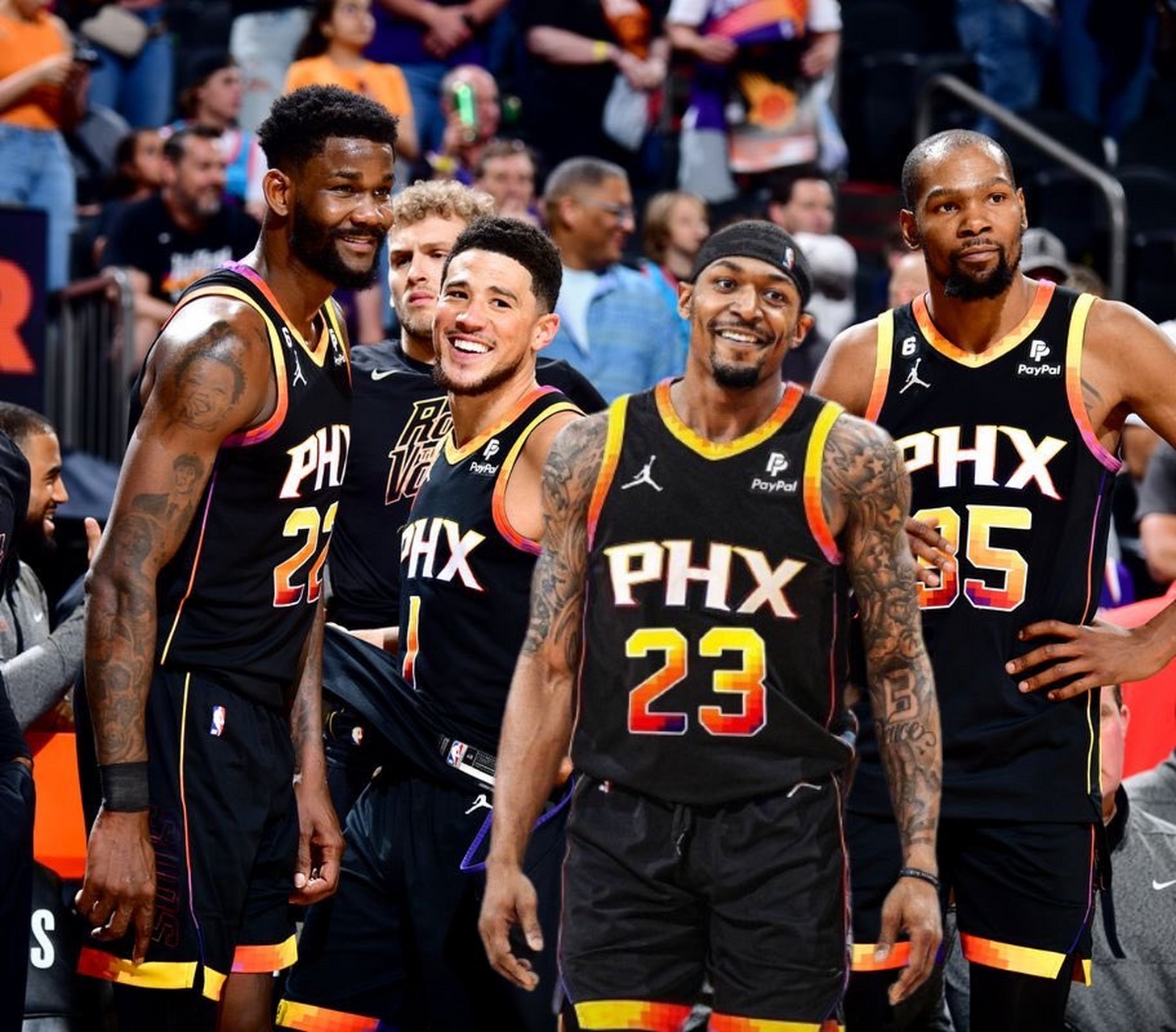 实话实说,现在的太阳队并没有2021年的篮网队那样有深度  2021年篮网