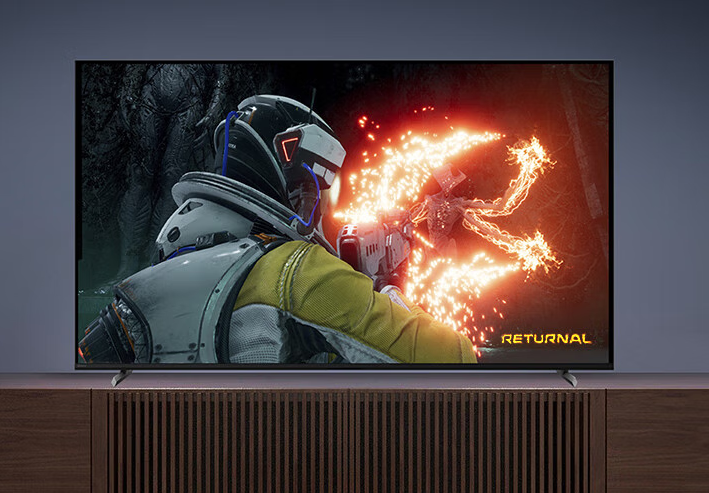 索尼75寸高性能游戏电视xr-75x90l,ps5游戏机的理想搭档