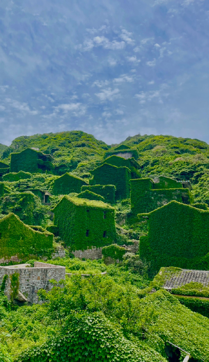 适合隐居的无人村图片