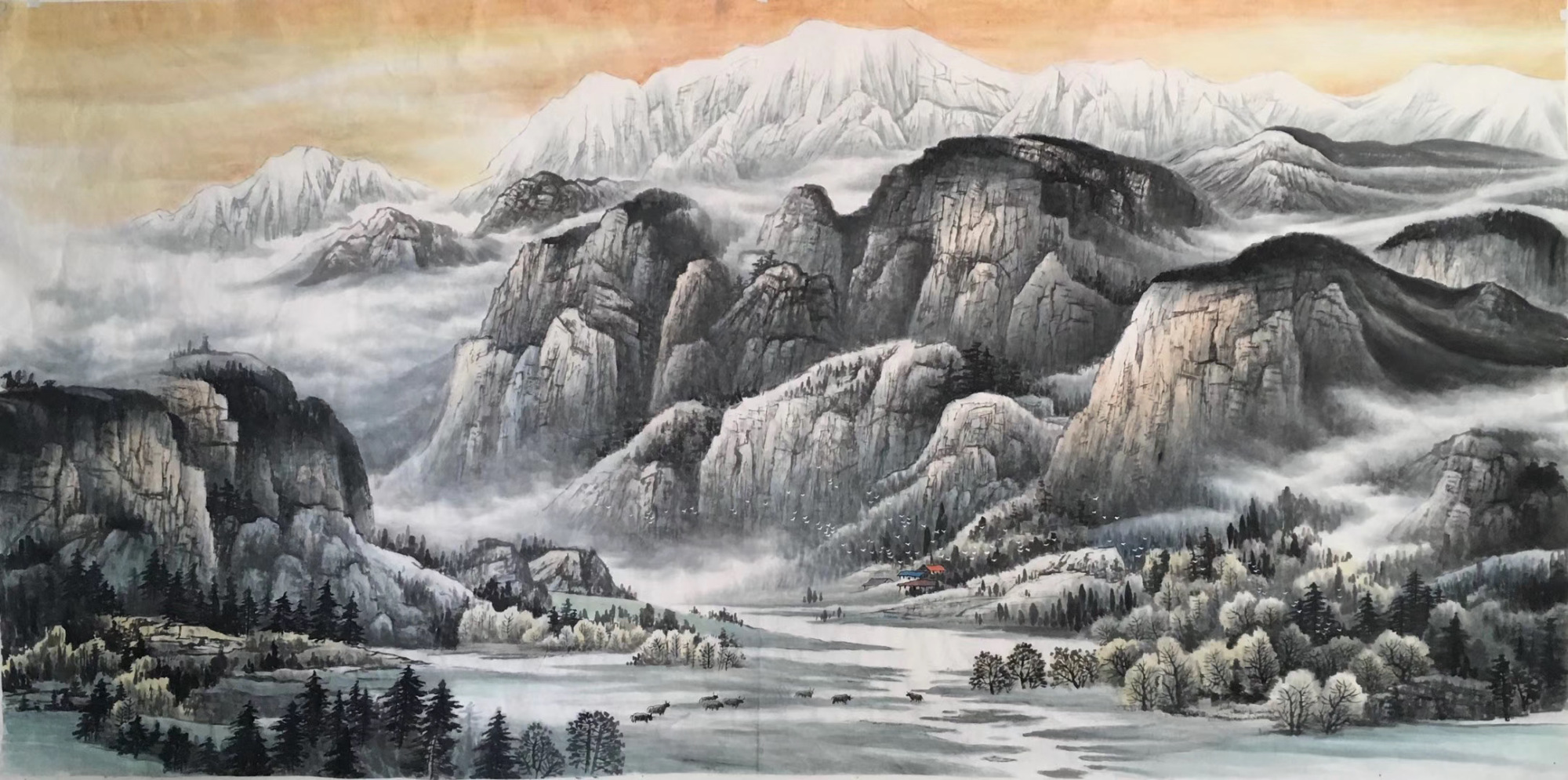 「艺惠藏」著名画家吴瑞阳22幅国画作品集,美不胜收