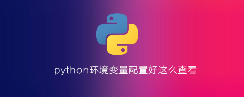 python环境变量是这样配置和查看的