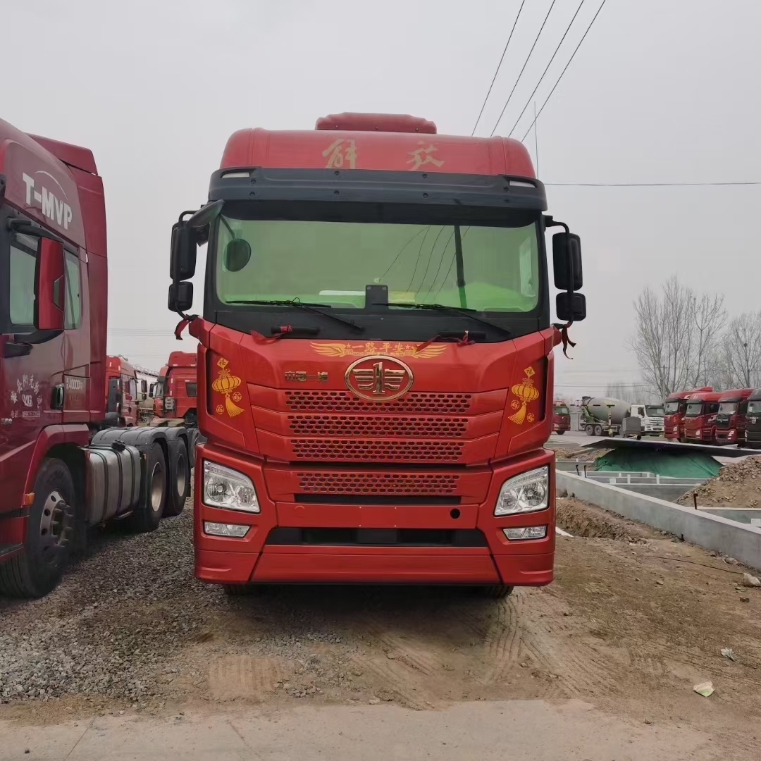 处理二手牵引车解放jh6,国六