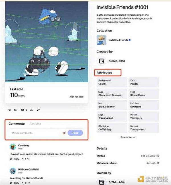金色观察｜Coinbase NFT初体验：web3 社交市场的第一步
