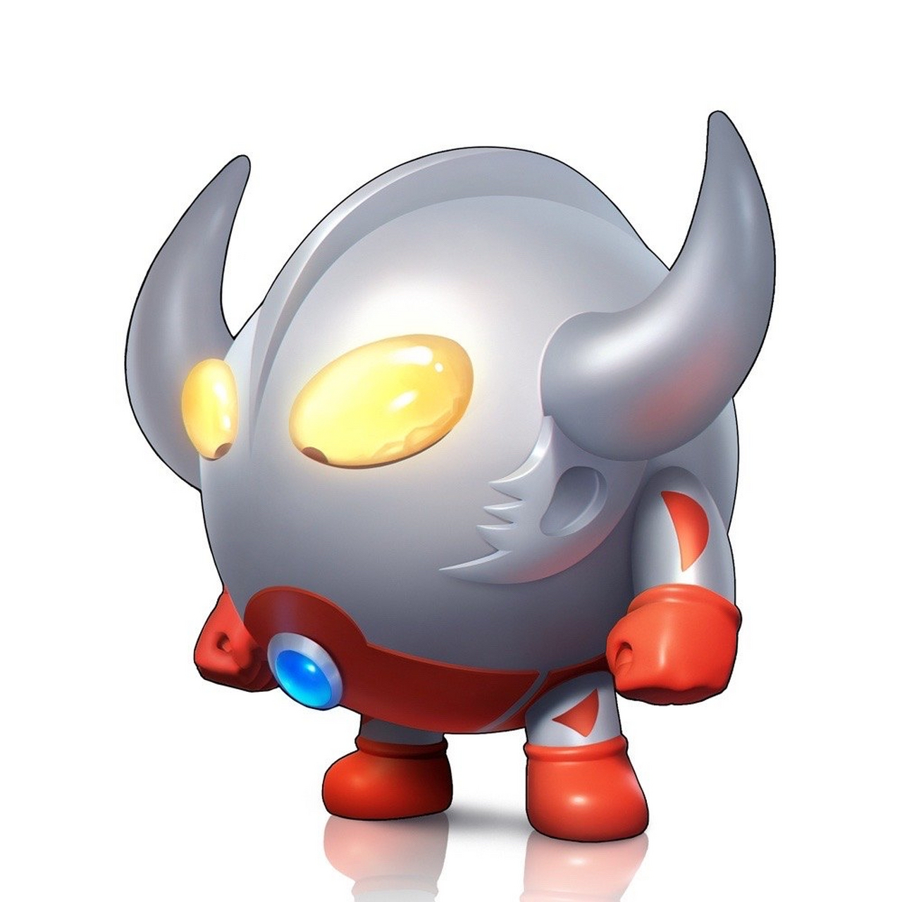 可爱的q版奥特之父 嘿嘿 小朋友们你们看看好看吗#动漫壁纸