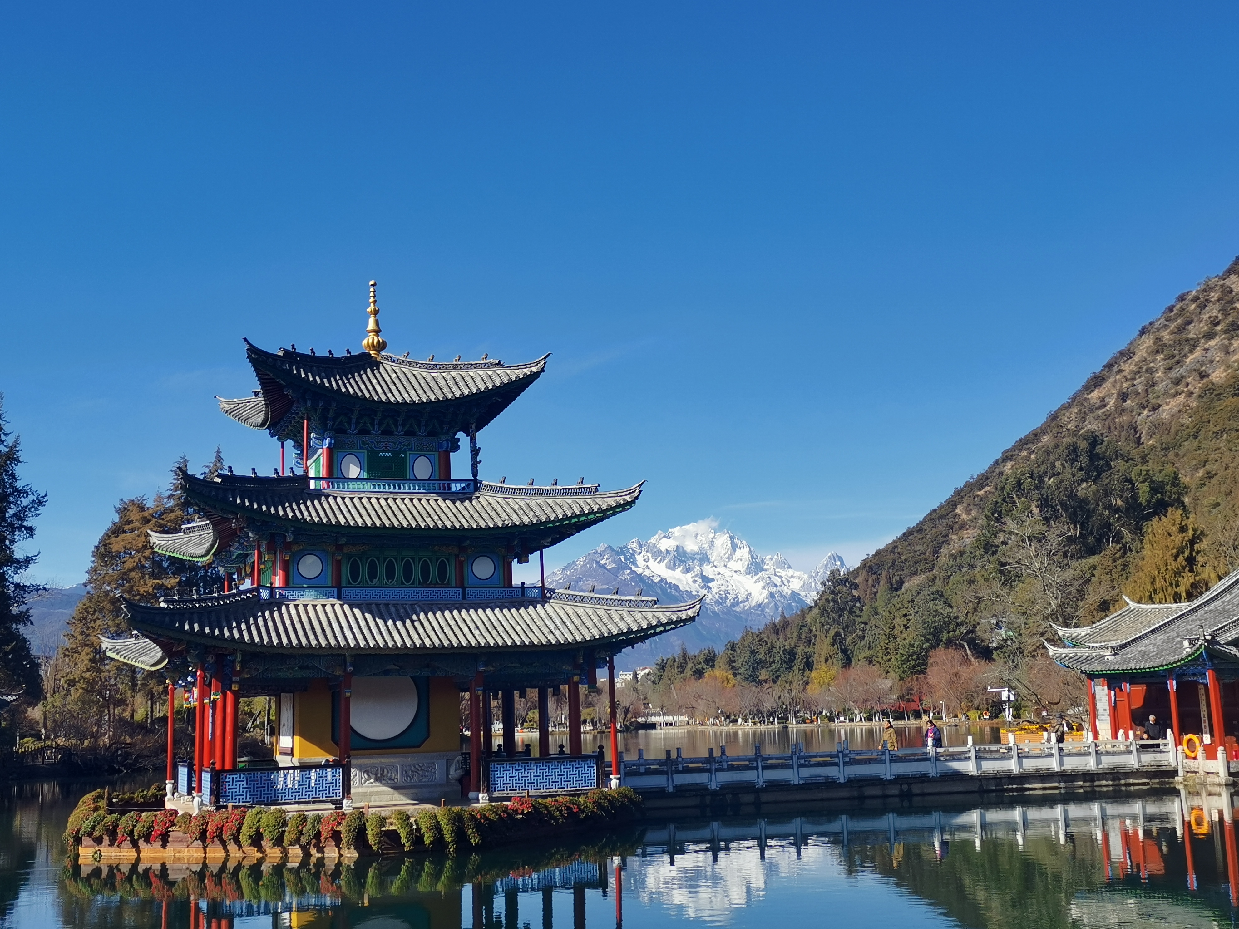 丽江古城黑龙潭