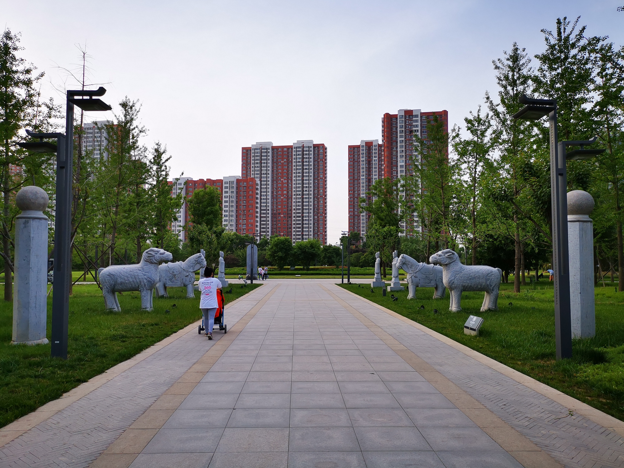 西安航天基地周末好去处—世子公园美景