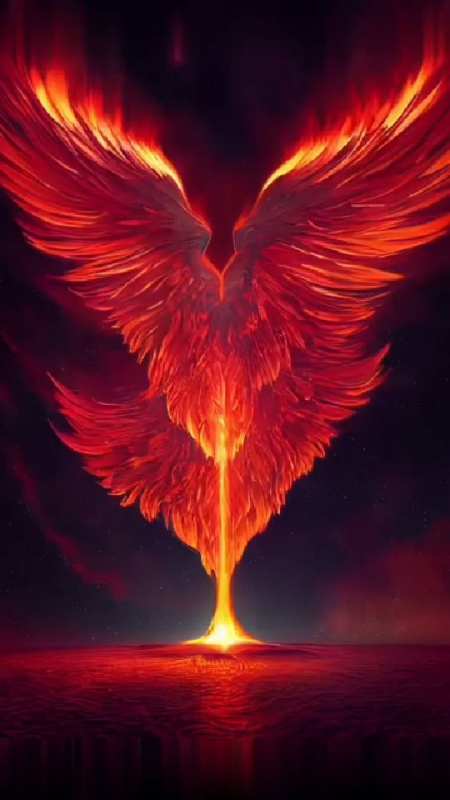 凤凰涅盘浴火重生凤凰每500年自焚为灰烬再从灰烬中浴火重生循环不已