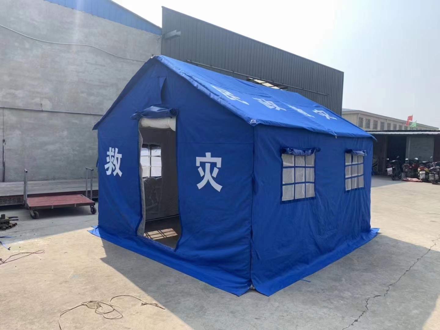 唐山应急救灾帐篷厂家,集中在唐山市玉田县,救灾帐篷厂家集散地