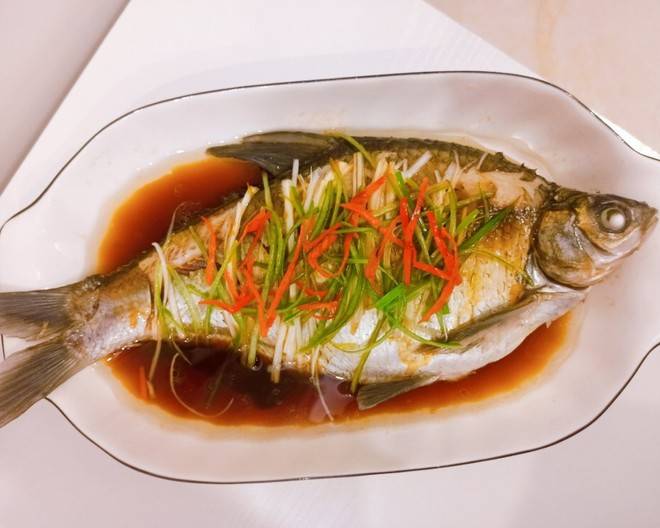 武汉的特色菜肴之一:武昌鱼