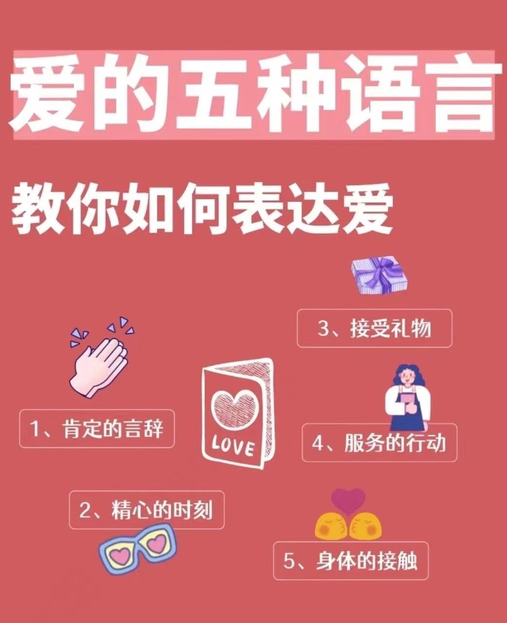 教你如何表达爱