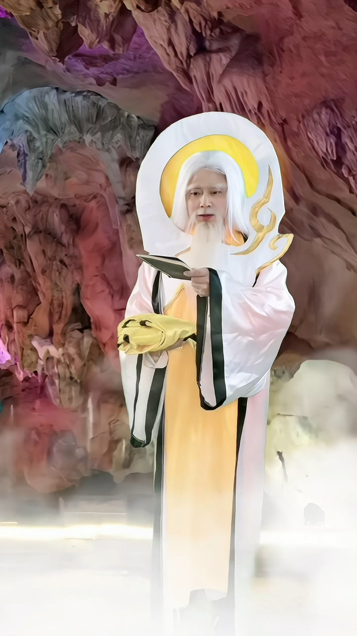 元始天尊赠送姜子牙八卦衣和天书,-度小视