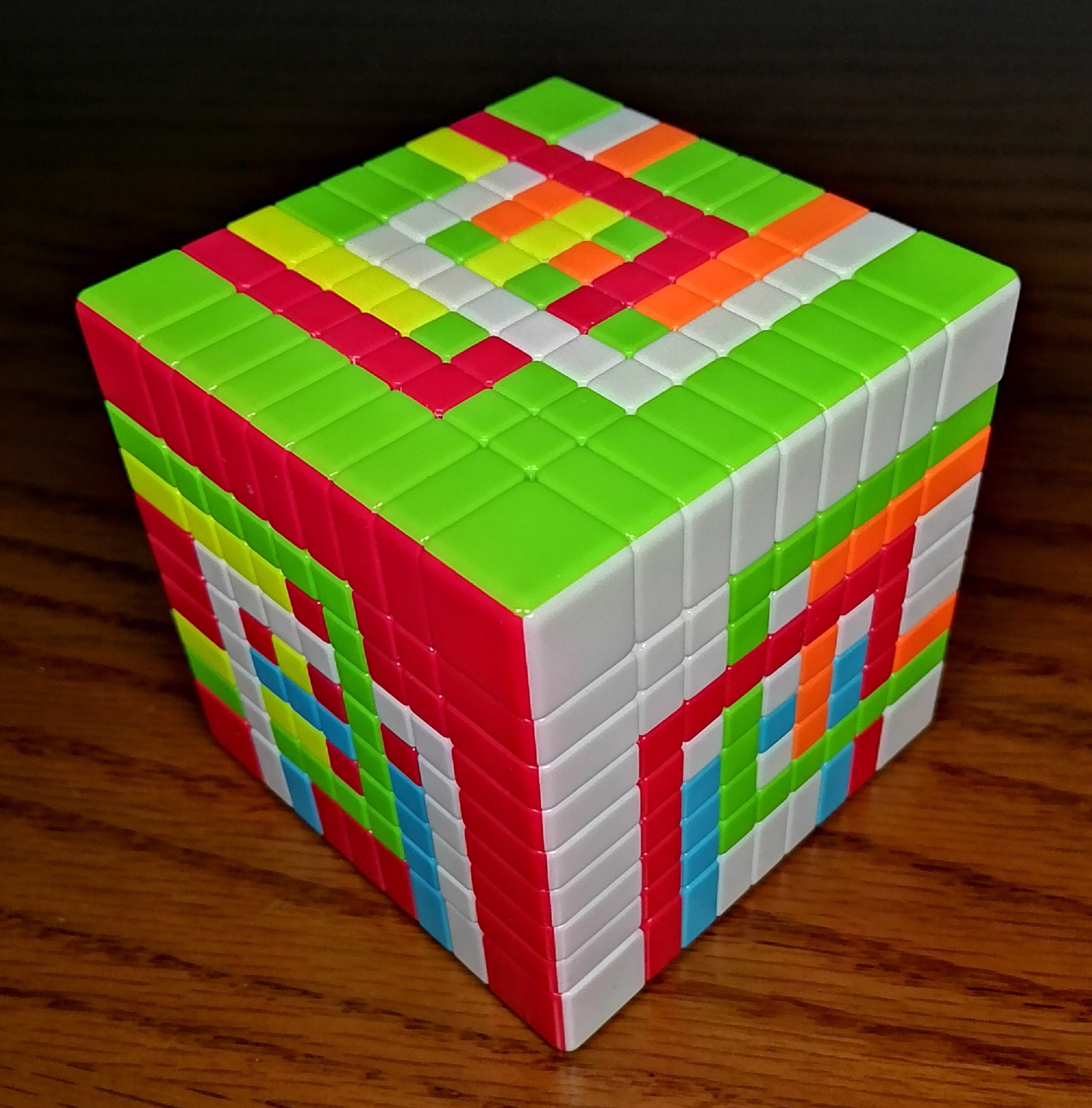 九阶魔方花式之双环相扣