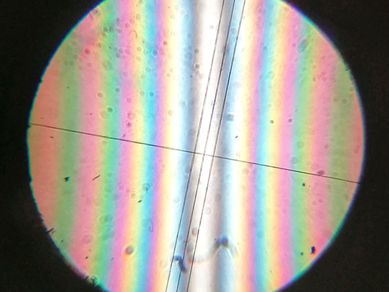 衍射条纹拆分实验
