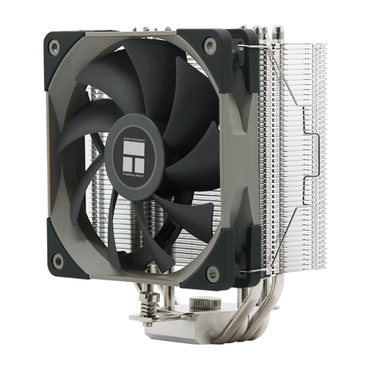 利民(thermalright)as120 刺灵 cpu风冷散热器 aghp 逆重力热管4热管