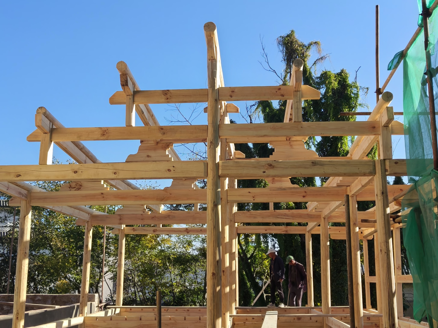 金秋图文动态创作节# 大理凤阳邑的木架结构房子