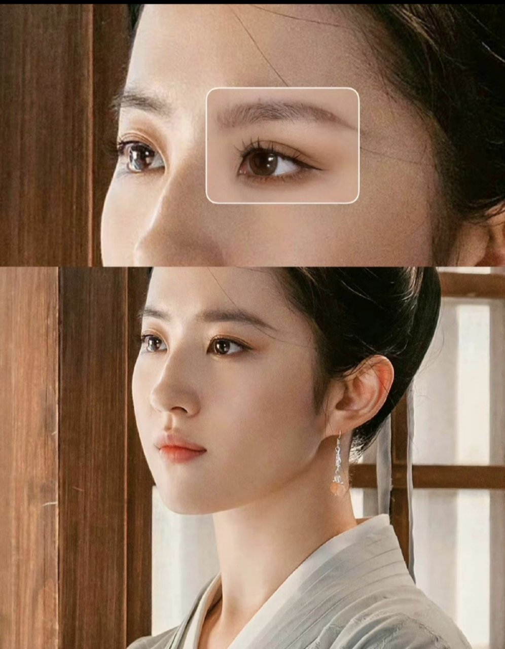 刘亦菲赵盼儿仿妆~泪眼汪汪谁能不怜惜!