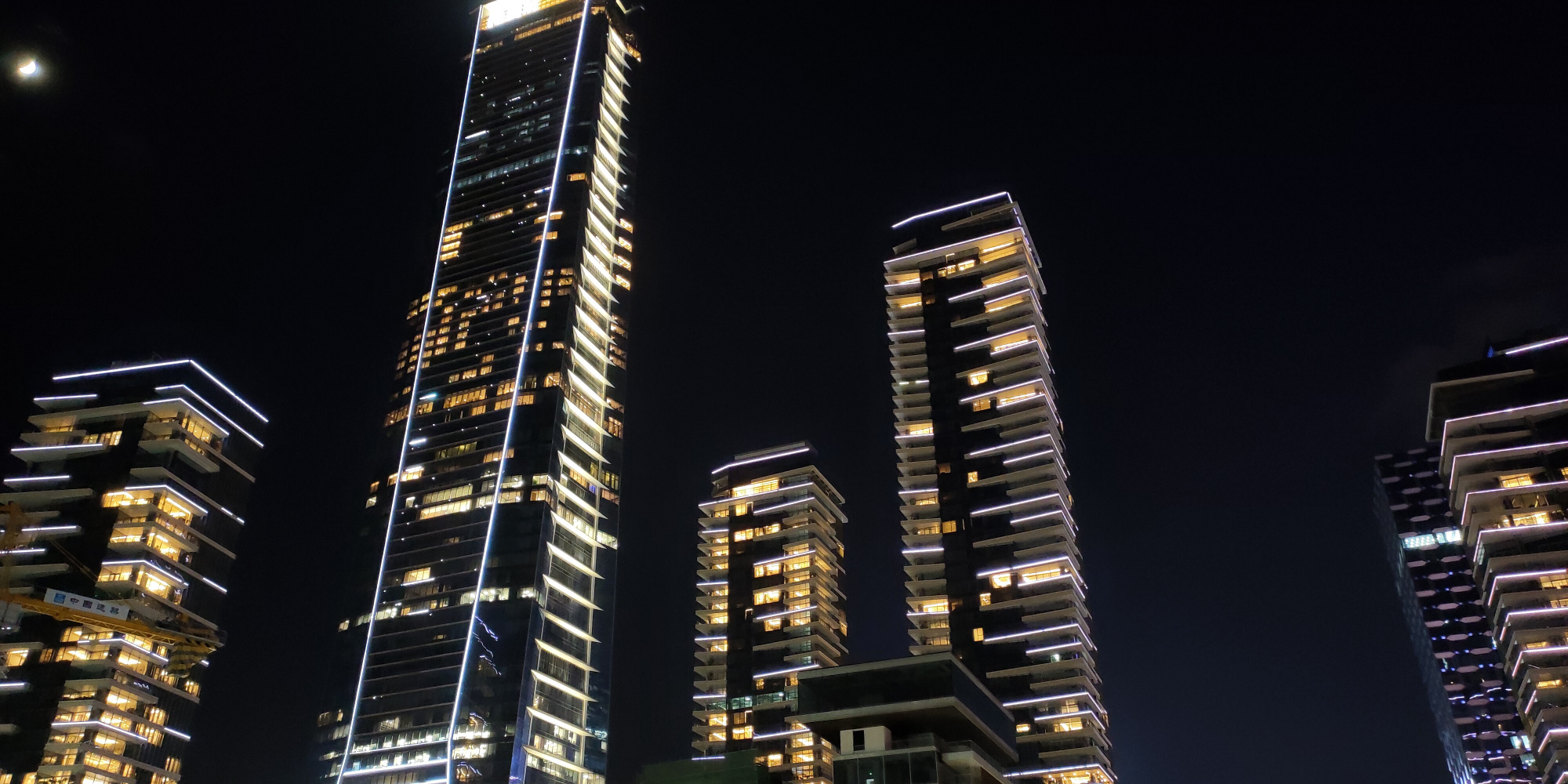 深圳湾一号夜景图片图片