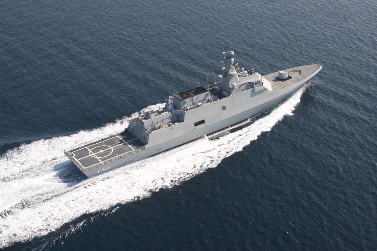 今日武器装备分享-土耳其岛级护卫舰