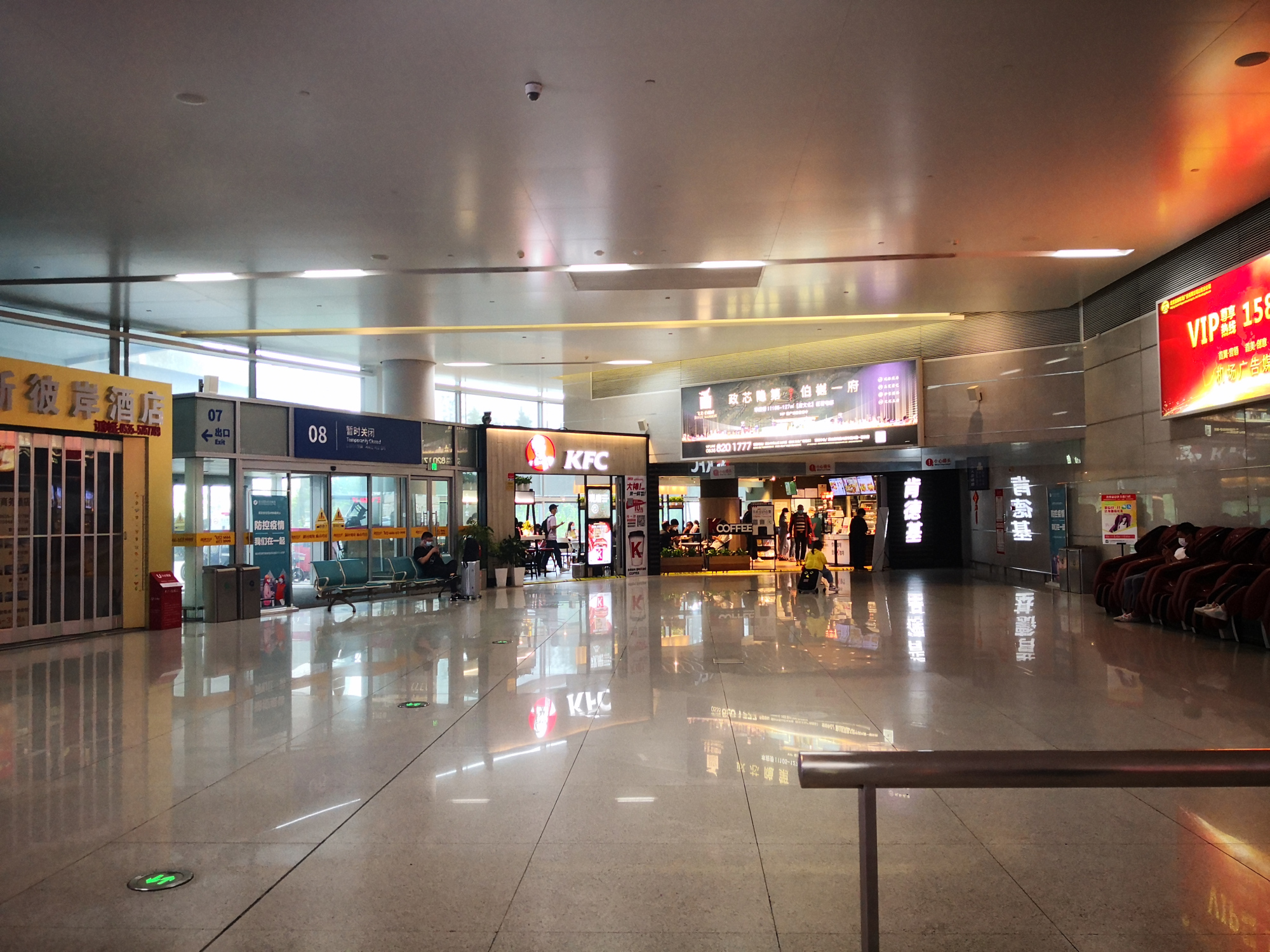 烟台蓬莱机场内部图图片