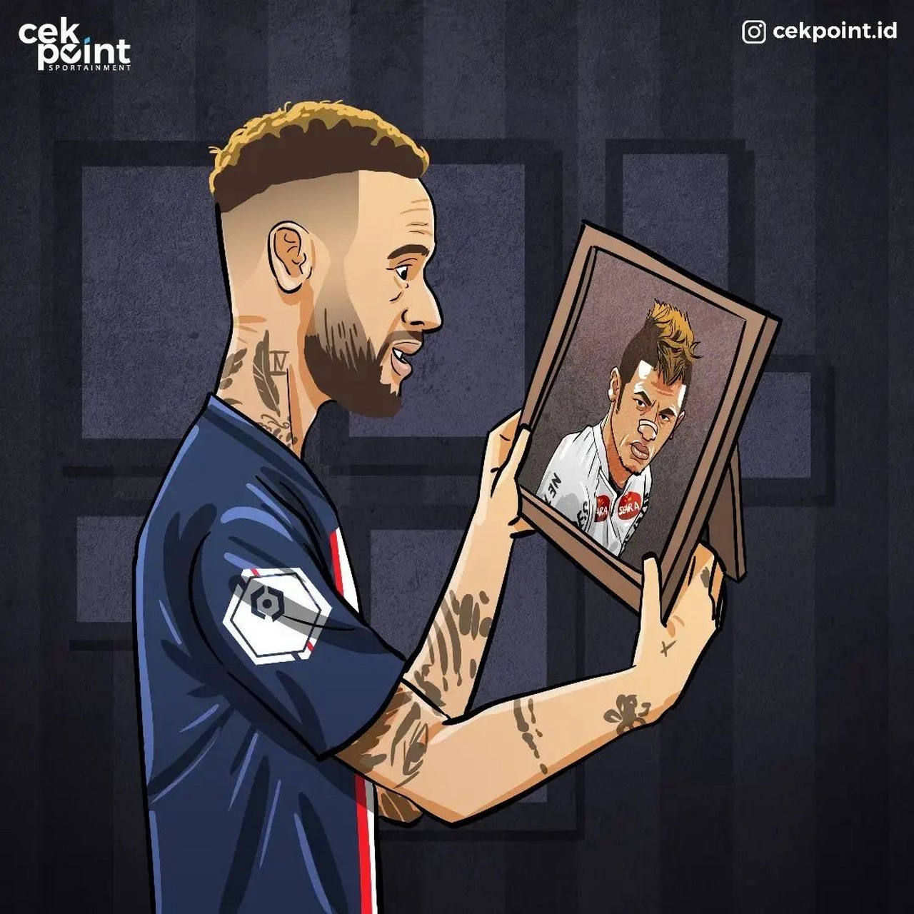 巴黎圣日尔曼前锋内马尔承认他希望有一天回到桑托斯.