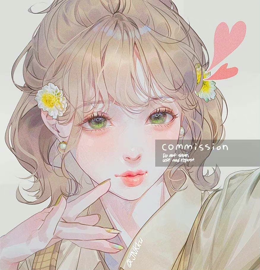 来自韩国插画师haeban的华丽作品!心动了!