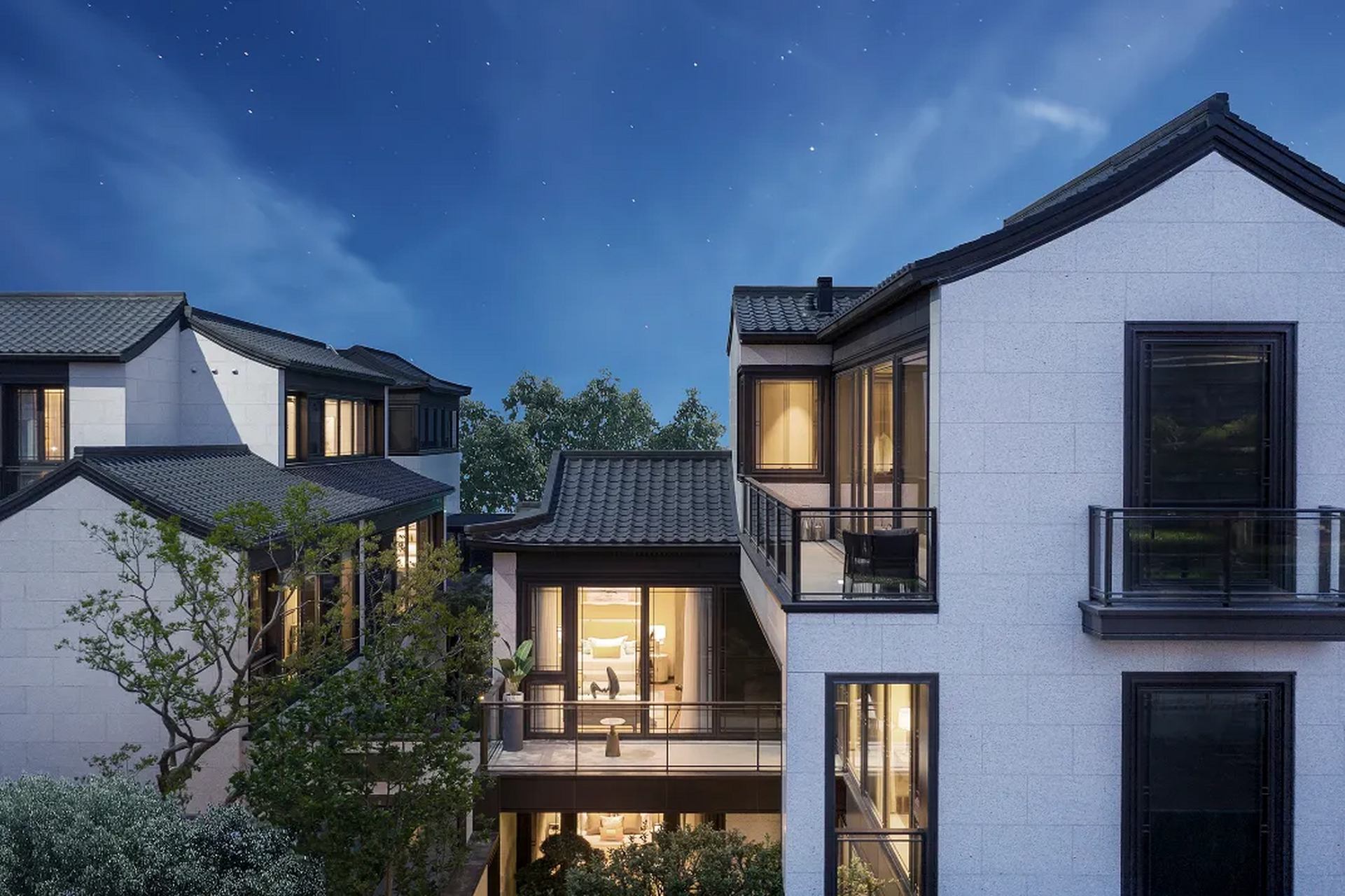 西湖皇城御街,西湖畔900米 滨江定福阁193-350方中式合院 #杭州大平层