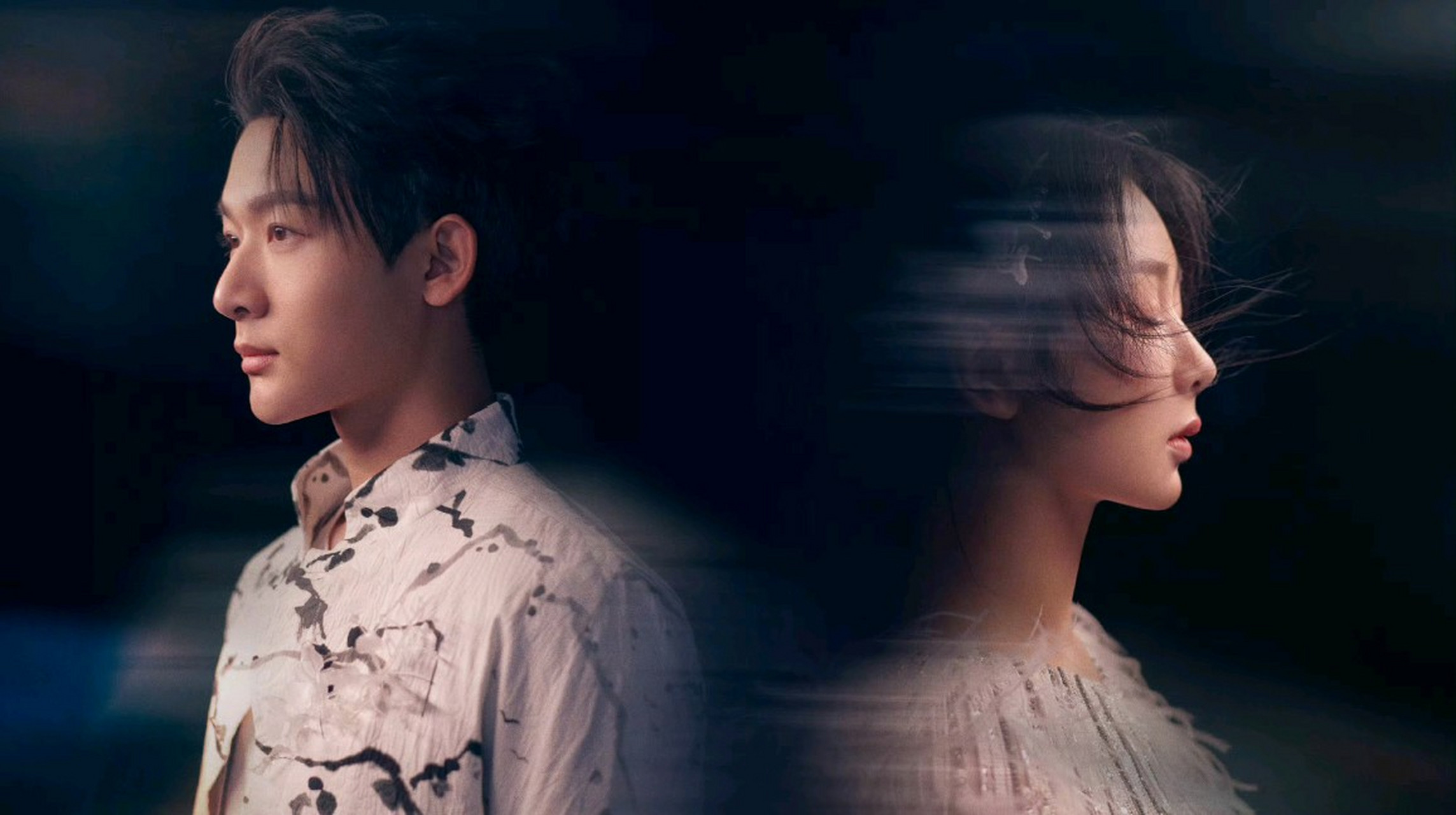 杨紫 张晚意 水榭楼台时尚芭莎大片 be感十足 两人合照拍出了离婚的