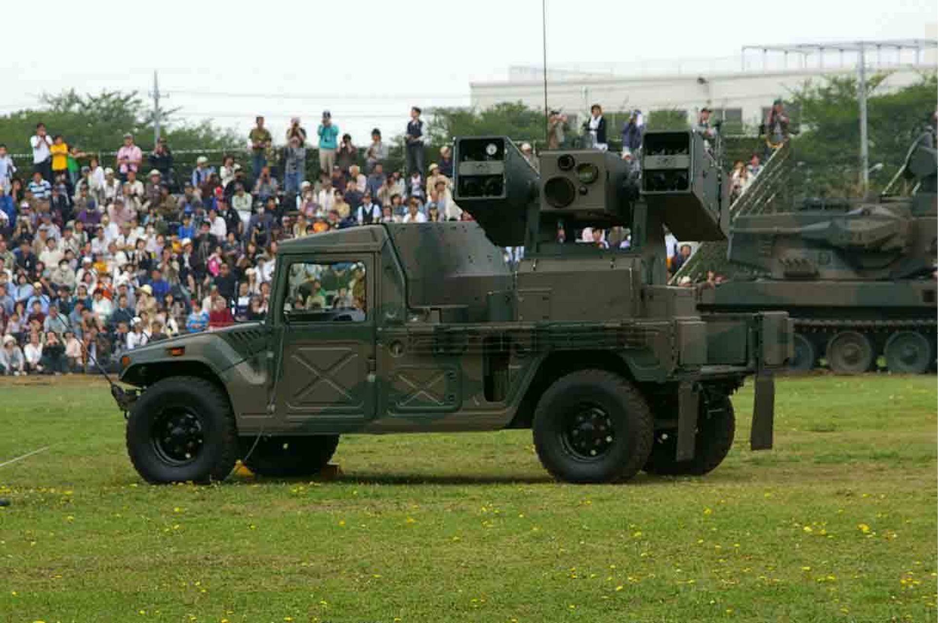 93式地对空导弹的弹体长1.43米,弹径为0.08米,发射重量为11.