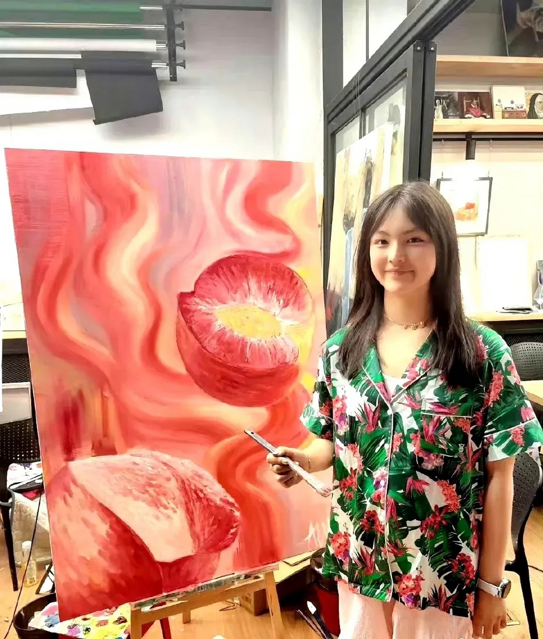 王诗龄的画90黄多多的画,画风完全不一样,网友们觉得哪种风格你更