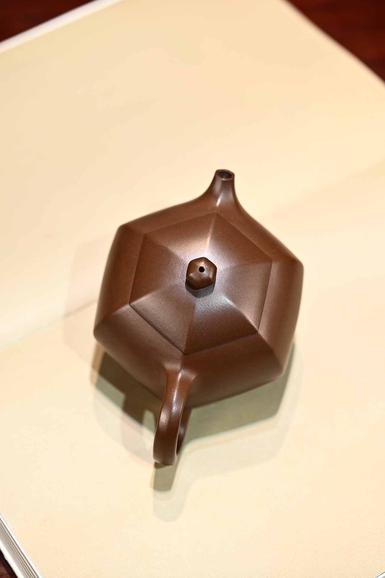 宜兴紫砂壶吴涛全手工六方西施原矿紫泥250cc