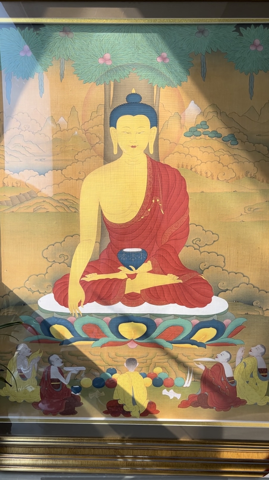 密宗佛教释迦摩尼唐卡