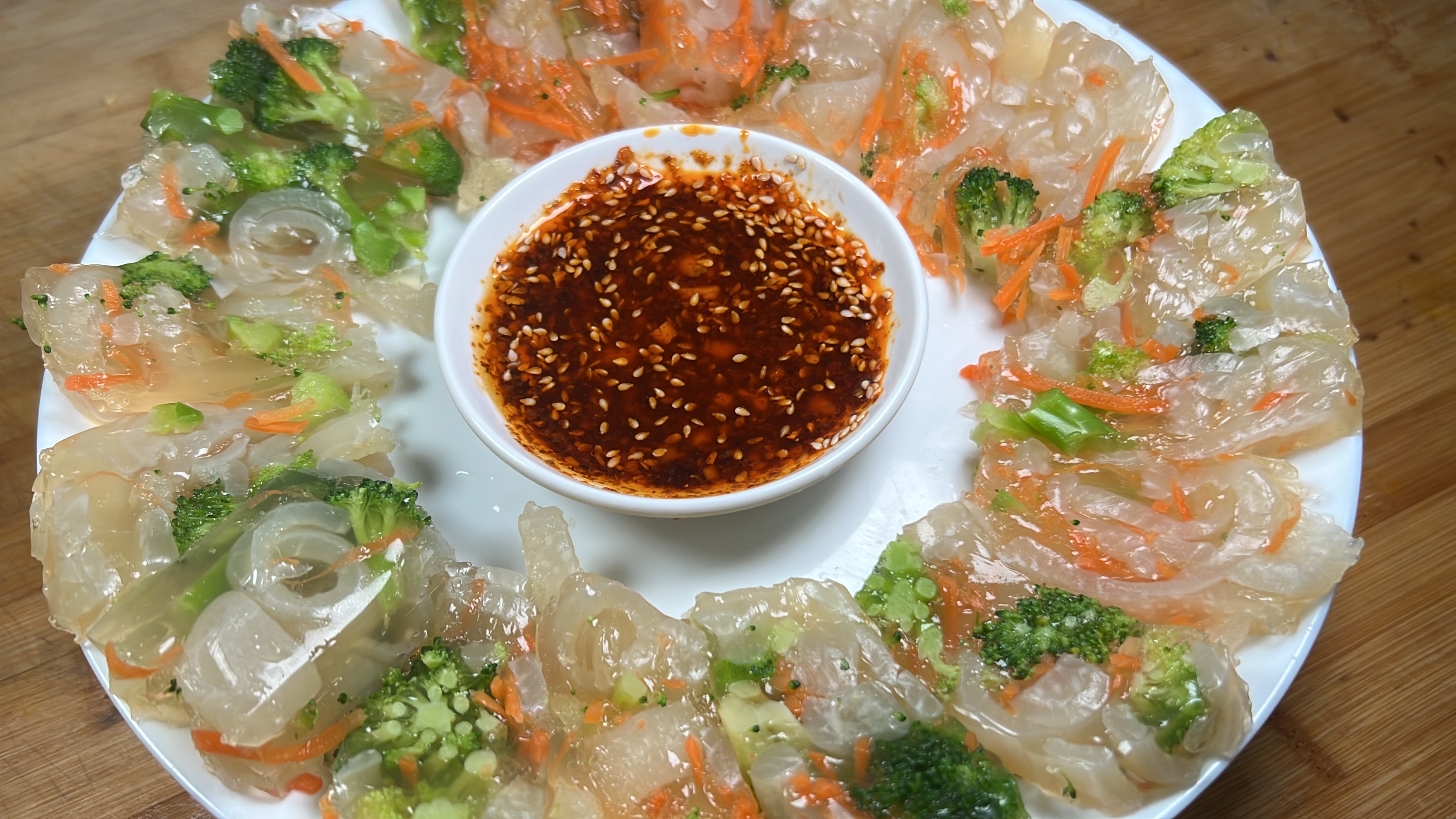 蔬菜皮冻做法,做法配比详细,制作简单Q弹劲道营养丰富