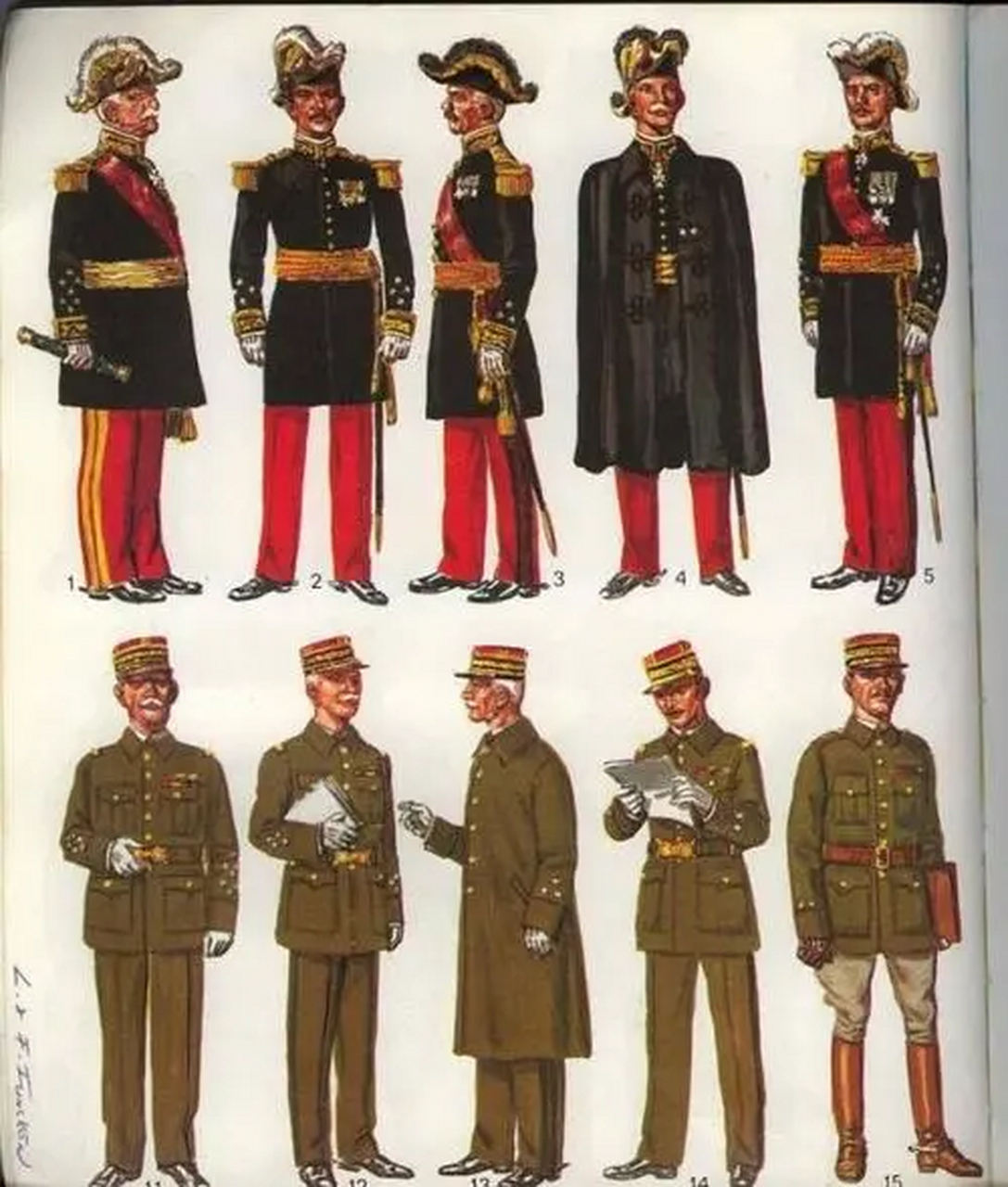 19世纪法军军服图片