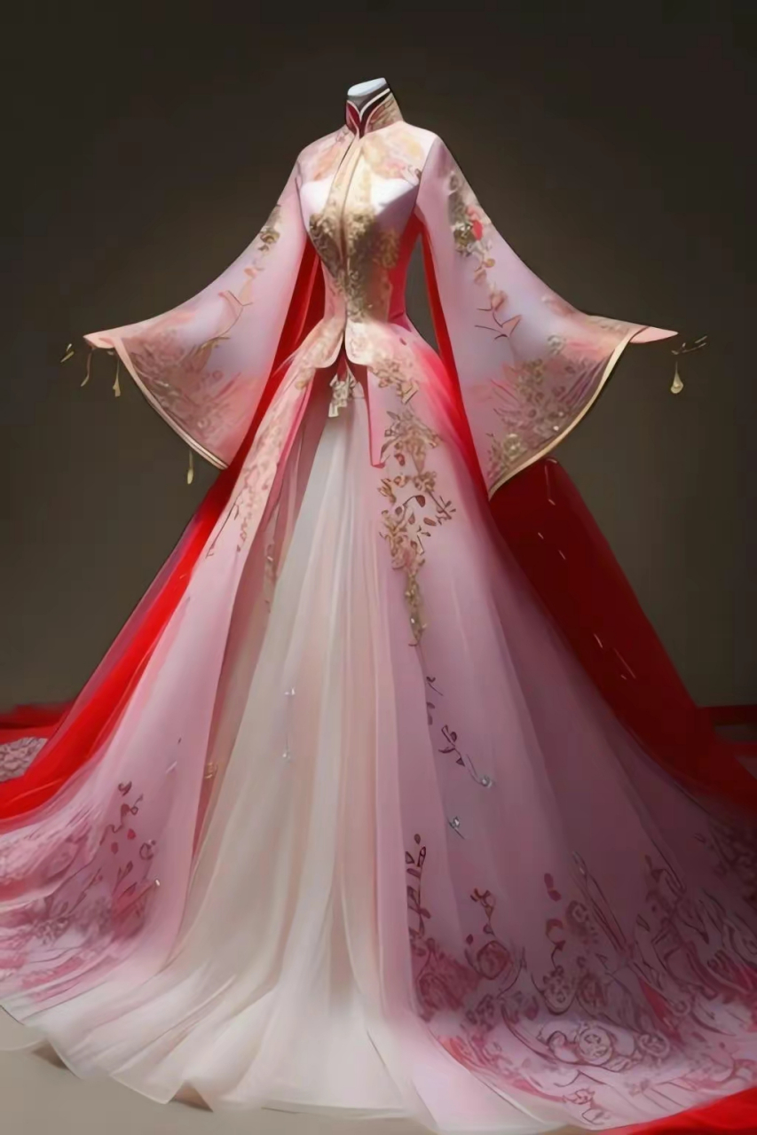 转发"汉服婚纱"美[赞啊]