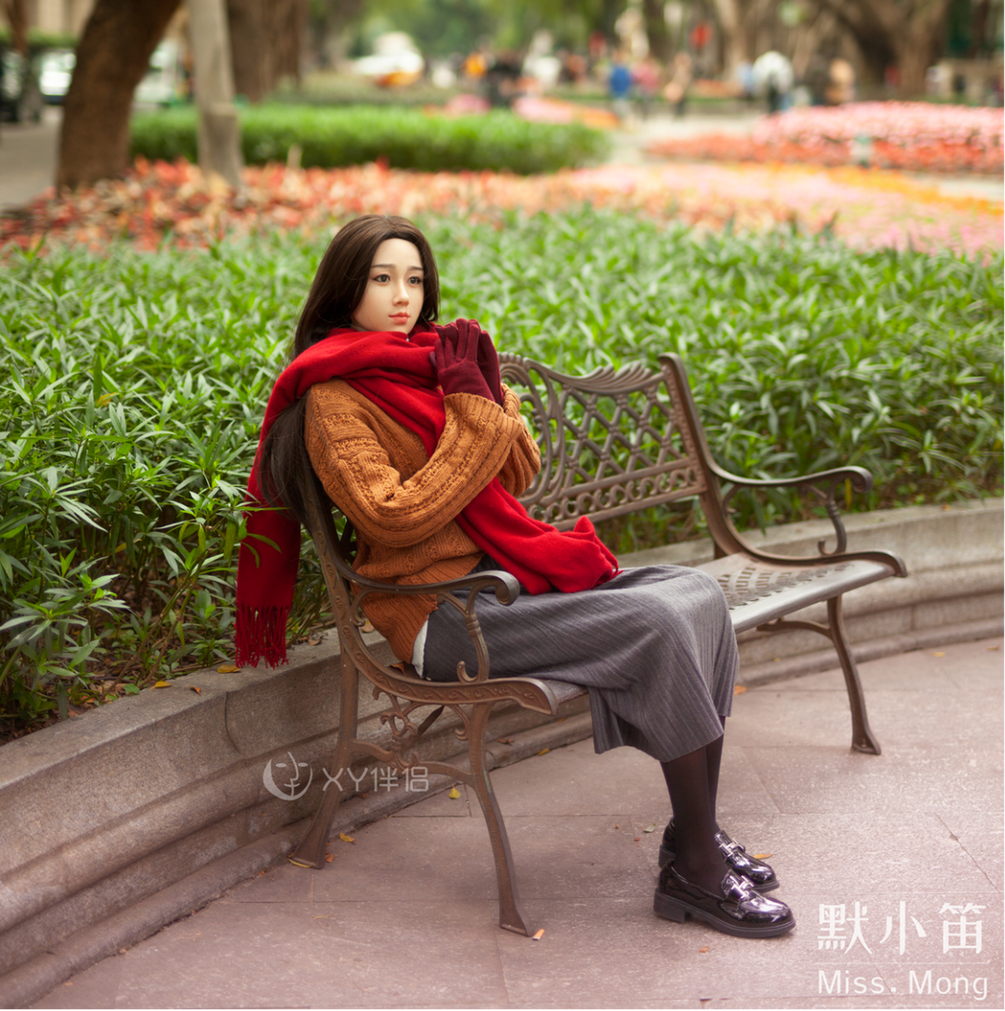 真人级倒模实体娃娃xydoll默小笛出街受瞩目