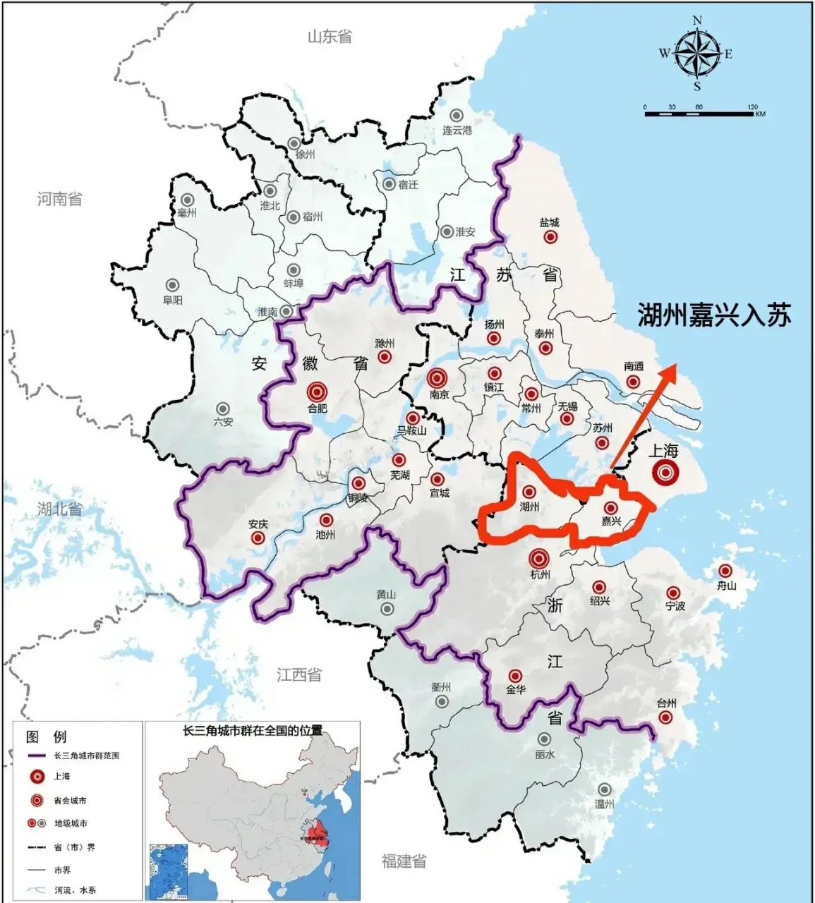 湖州嘉兴入江苏?浙江能答应?
