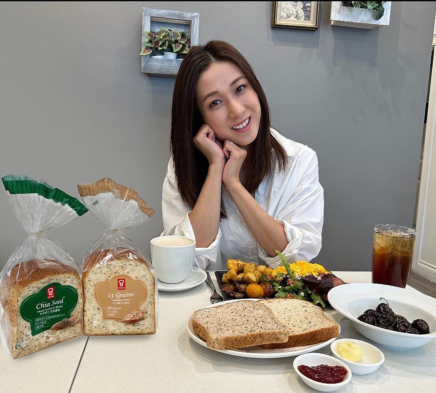 钟嘉欣# #明星动态