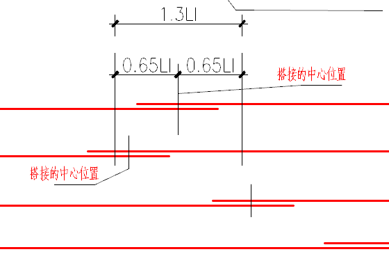 钢筋搭接图解图片