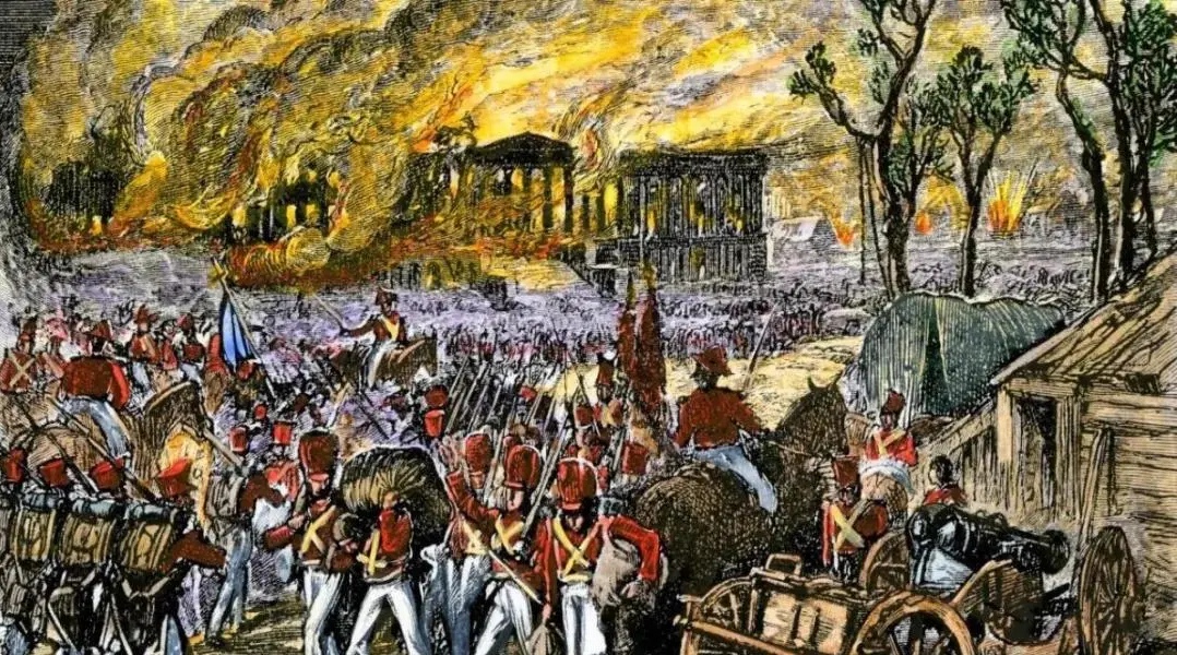 火烧白宫:第二次美英大战,给美国带来了什么好处?