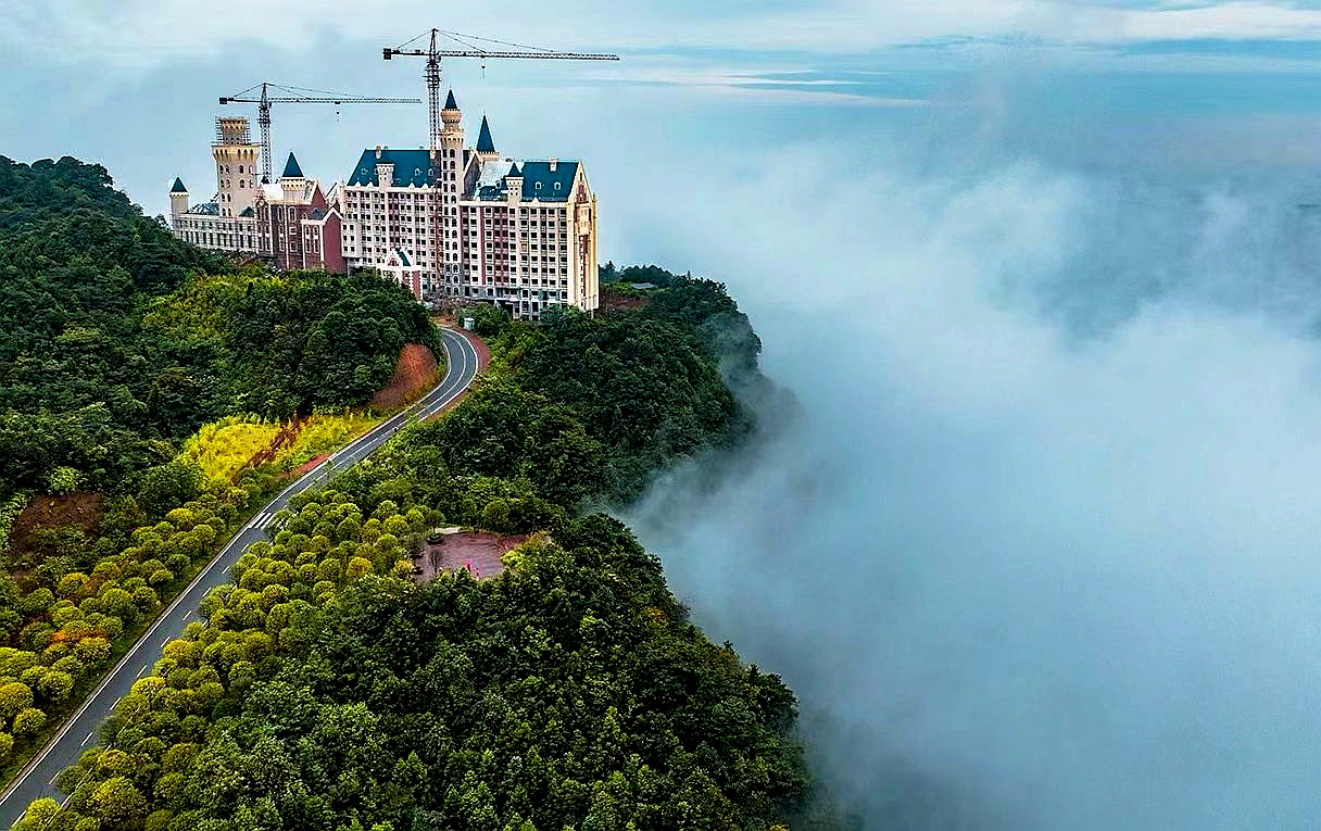 贵州天鹅堡要竣工了!