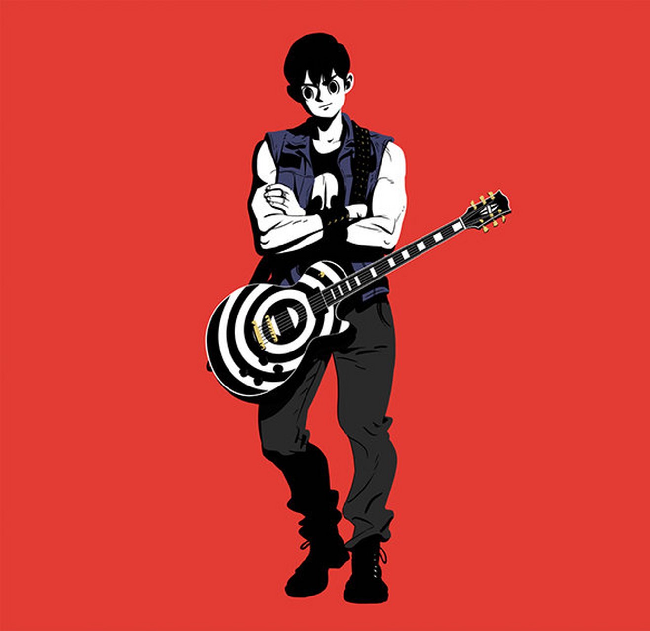 绘画欣赏 韩国插画师 kim jungyoun 676767 笔下的插画人物